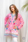 KF 503 Kalaai Rayon Slub Printed Kurti With Bottom Exporters In India
